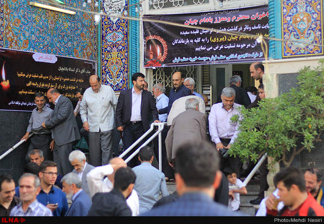  مراسم ختم خواهر اسدالله بادامچیان