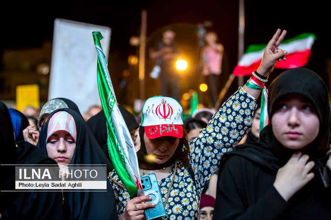 اجتماع مردمی جبهه مقاومت در تهران