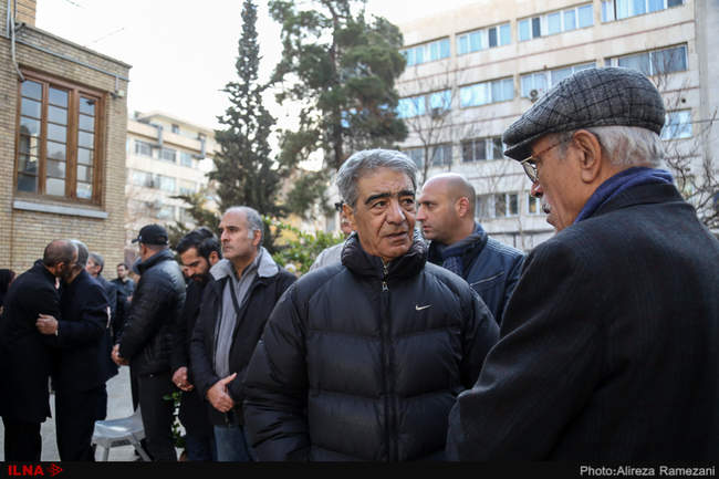 مراسم تشییع پیکر ناصر انتظاری