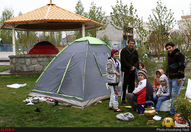 13 فروردین ؛ روز آشتی با طبیعت / بوستان جوانمردان 