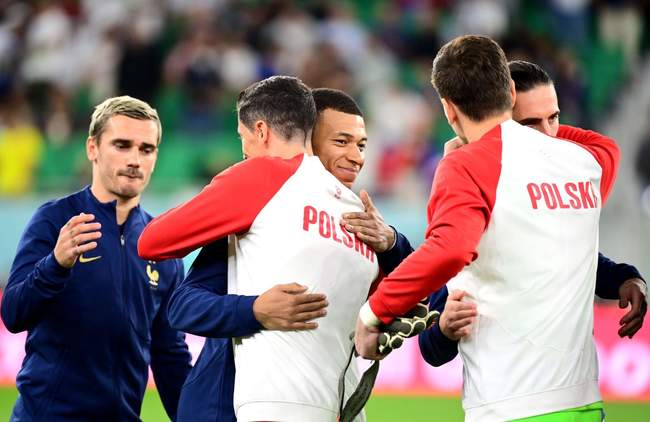 گزارش تصویری بازی فرانسه و لهستان