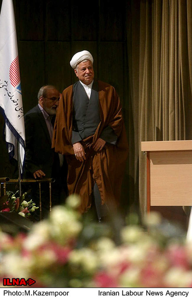 حضور آیت‌الله هاشمی درششمین کنفرانس بین‌المللی هپاتیت تهران