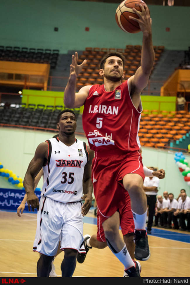 مسابقات فیبا چلنج آسیا ۲۰۱۶ / ایران - ژاپن