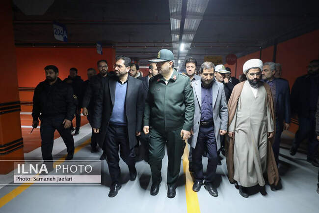 افتتاح پارکینگ هوشمند هشت‌آباد در میدان شهدا مشهد