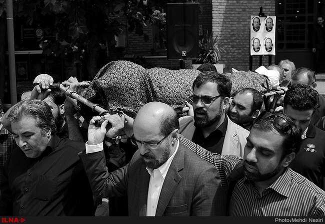 تشییع پیکر زنده‌یاد محمدرفیع‌ضیایی