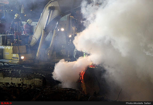 هفتمین روز حادثه پلاسکو/3
 