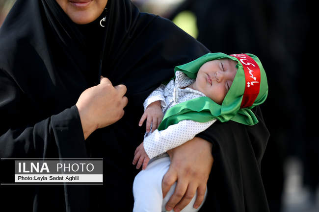 مراسم شیرخوارگان حسینی - تهران