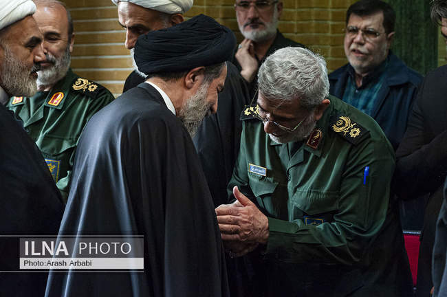 مراسم گرامیداشت شهدای کنسولگری ایران در دمشق