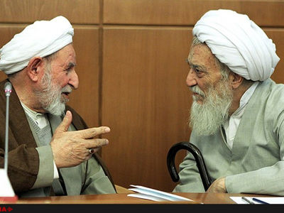 رایزنی موحدی‌کرمانی و محمد یزدی برای همکاری جامعتین در انتخابات/ حق با دفتر آیت‌الله هاشمی بود