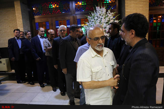 مراسم ختم پدر سید مصطفی تاج زاده