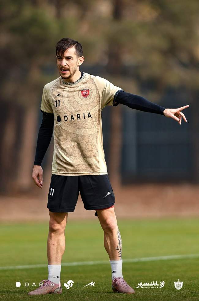 تصاویری از تمرین امروز پرسپولیس