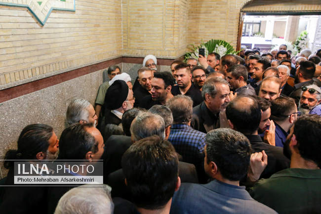 مراسم ترحیم خواهر «سیدمحمد خاتمی»