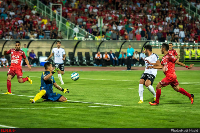 جام خلیج فارس - لیگ برتر فوتبال: پرسپولیس تهران - صبای قم 
