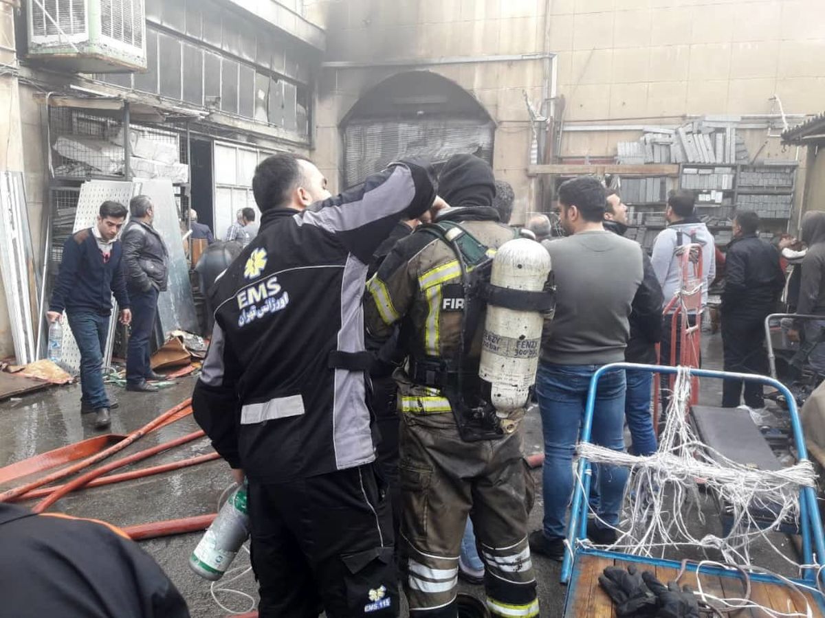 ۴ مصدوم بر اثر حریق در یک منزل مسکونی