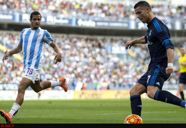 توقف رئال مادرید در خانه مالاگا