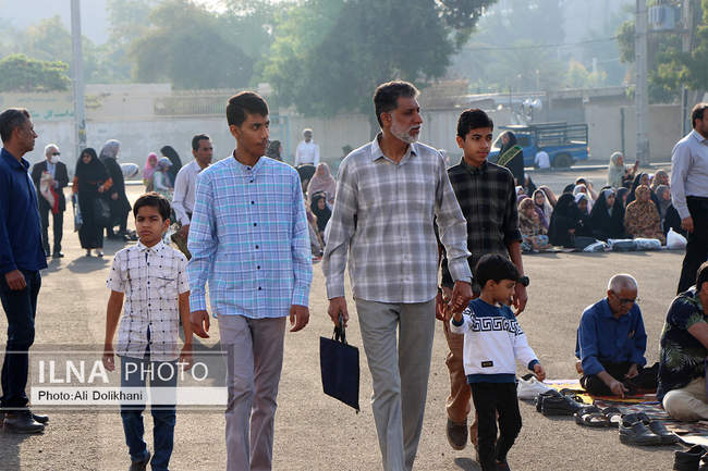 نماز عید سعید فطر در بندرعباس