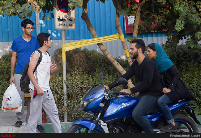 خیابانهای تهران در تصرف سفید بالک ها