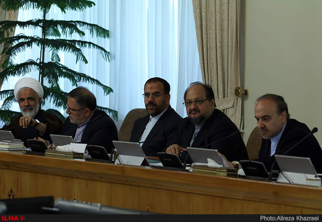 جلسه امروز هیئت دولت