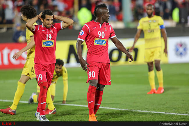 دیدار تیمهای پرسپولیس و الوصل امارات