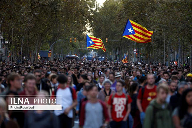افزایش اعتراضات در اسپانیا به حکم رهبران سیاسی استقلال طلب