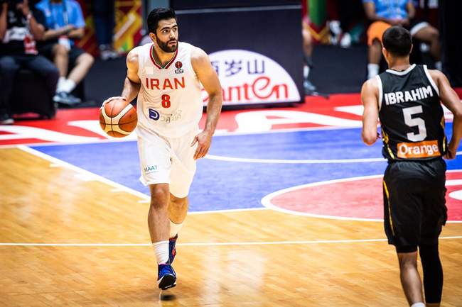 گزارش تصویری شکست بسکتبال ایران مقابل اردن