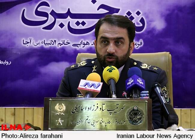 نشست خبری فرمانده پدافند هوایی خاتم‌الانبیا(ص)