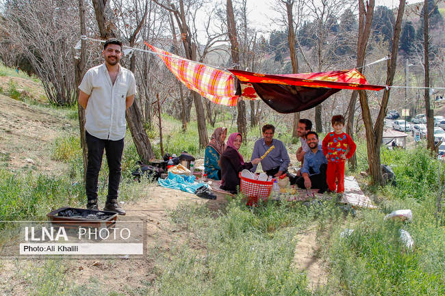 سیزده بدر 1404  _ بوستان جنگلی سرخه حصار _ تهران