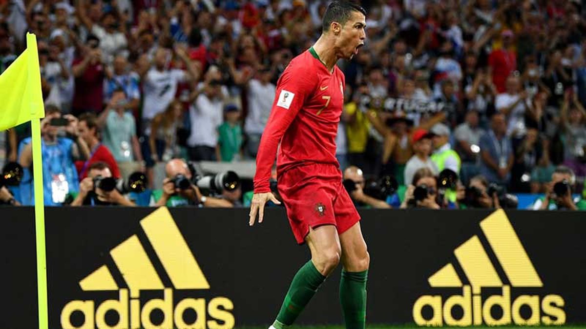 پرتغال 3 - اسپانیا 3 /  گل های رونالدو برای صدرنشینی ایران