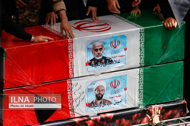 مراسم تشییع شهدای اقتدار - تهران / 1