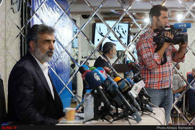نشست خبری سخنگوی سازمان انرژی اتمی با خبرنگاران خارجی