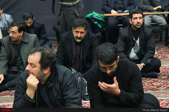 مراسم ختم فرزند احمد توکلی