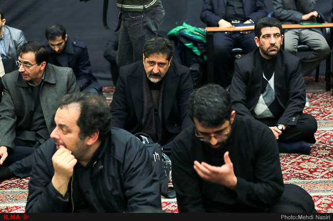 مراسم ختم فرزند احمد توکلی