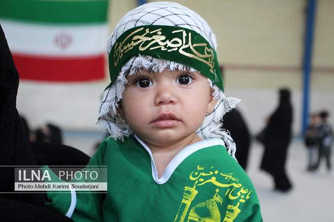  مراسم شیرخوارگان حسینی در شهر سودرجان