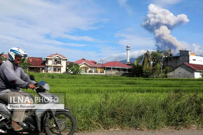 آتشفشان ماراپی اندونزی