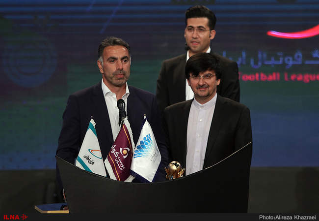 مراسم برترین های فوتبال ایران