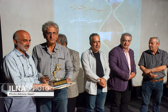 مراسم نکوداشت استاد حسن لطفی با حضور هنرمندان قزوینی