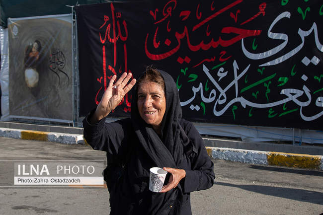 عبور زائران اربعین حسینی از مرز تمرچین
