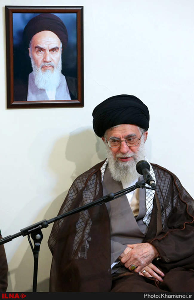 دیدار فرماندهان قرارگاه پدافند خاتم‌الانبیا (ص) با رهبر انقلاب
