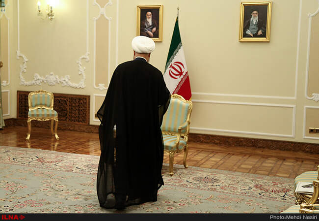 دیدار وزیر امور خارجه اوکراین با رئیس جمهور 