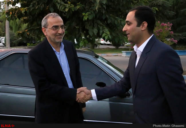 میهمانی افطار محمدرضا عارف 