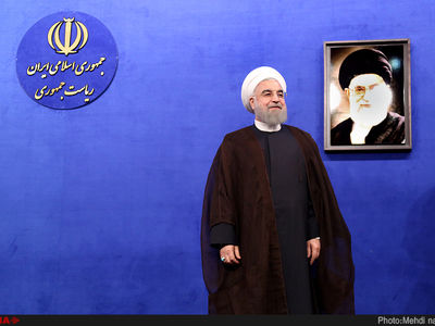 چهره‌های مطرح ورزشی در دیدار با رئیس جمهور روحانی (گزارش تصویری)