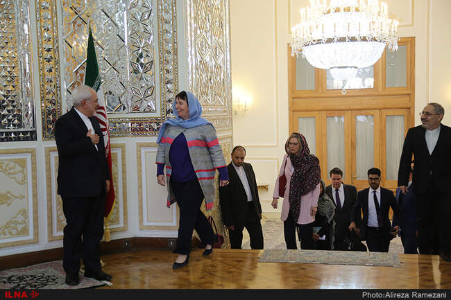 Zarif meets Dutch counterpart in Tehran