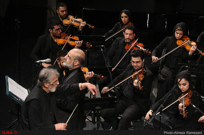 ارکستر ملی ایران به خوانندگی محمد اصفهانی