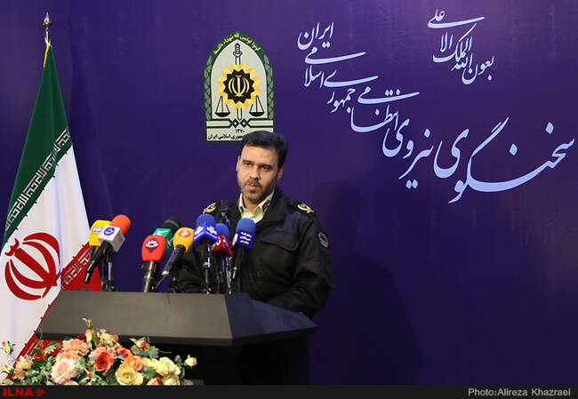 نشست خبری سخنگوی نیروی انتظامی