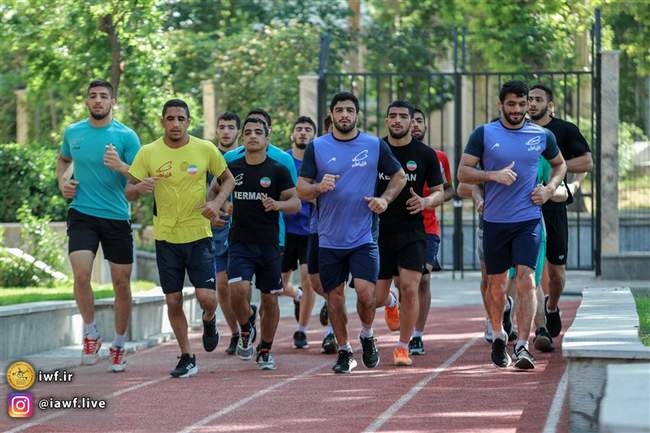 گزارش تصویری تمرین تیم ملی کشتی آزاد بزرگسالان 