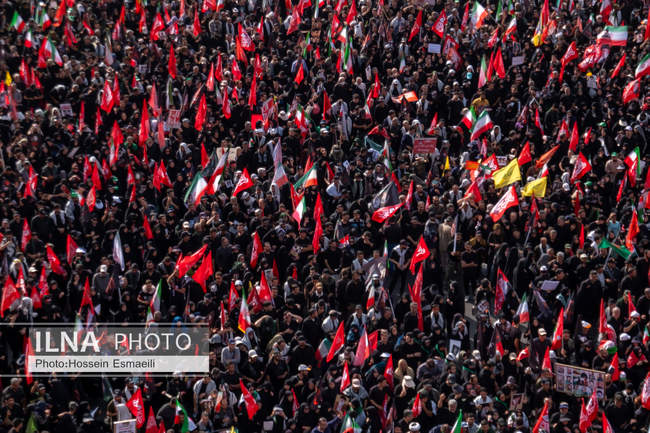 مراسم تشییع پیکر مطهر رهبر شهید انقلاب/ 6