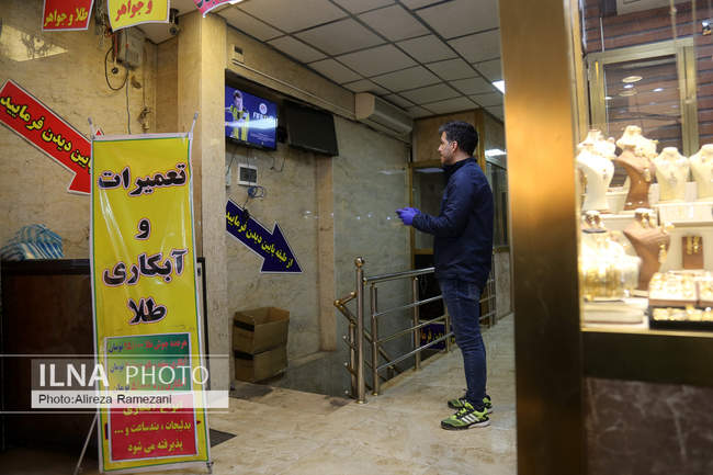 روزهای خلوت بازار تهران در ایام شیوع بیماری کرونا