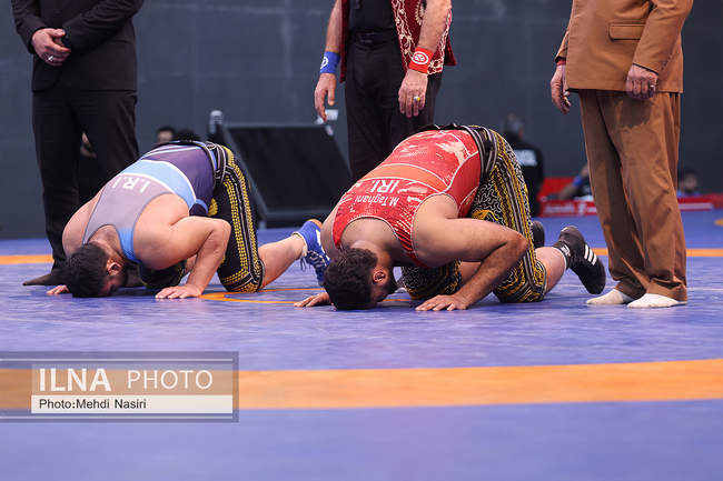 گزارش تصویری از رقابت‌های کشتی تعیین پهلوان سال ۱۴۰۴