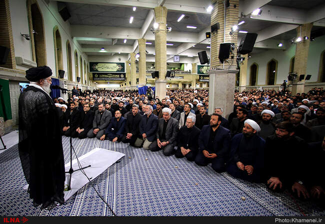مراسم عزاداری اربعین حسینی با حضور هیات‌های دانشجویی در حسینیه امام خمینی(ره)