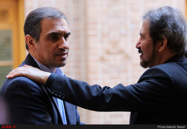 گزارش تصویری حضور مسئولان در مراسم ختم پدر بهرام قاسمی